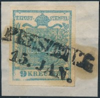 1850 9kr HP I. ,,PRESZBURG' - Autres & Non Classés