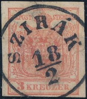 O 1850 3kr 'SZIRÁK' - Other & Unclassified