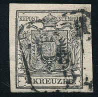 O 1850 2kr HP III A Fekete / Black '(PEST)H' Certificate: Steiner - Autres & Non Classés