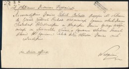 1837 Ex Offo 'ÖREGLAK' - Weszprimi - Autres & Non Classés