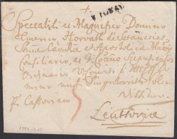 1794 Portós Levél / Cover With Postage Due 'V TOKAY' - Leutsovia - Autres & Non Classés