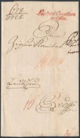 1789 Ex Offo Piros / Red 'Locumutti Consilium Zu Ofen' - Leutschau - Other & Unclassified