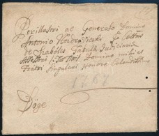 1767 Levél Dögére / Cover To Döge - Otros & Sin Clasificación