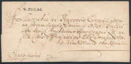 1754 Portós Levél / Unpaid Cover  'V.TOKAI.' - Eperjessini - Andere & Zonder Classificatie