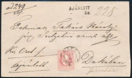 1867 3 X 5kr Ajánlott Levélen / On Registered Cover 'PÁPA' - 'SÁRVÁR' -... - Otros & Sin Clasificación