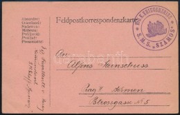 1916 Tábori Posta LevelezÅ‘lap / Field Postcard 'K.U.K. KRIEGSMARINE / S.M.S. SZAMOS' - Autres & Non Classés