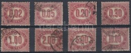 O 1875 Hivatalos Sor Mi 1-8 - Other & Unclassified