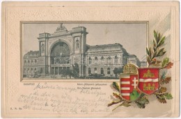 T4 Budapest VII. Keleti (Központi) Pályaudvar. Címeres Emb. Litho (b) - Sin Clasificación