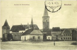T2 Muzsna, Mosna, Meschen; Vártemplom Tér / Kirchenburg / Castle Church And Square - Non Classés