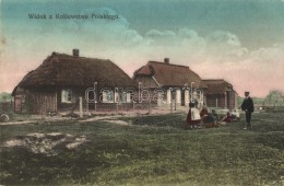 T2 Widok Z Królewstwa Polskiego / View From The Kingdom Of Poland, Village + K.u.K. Bahnhofkommando Radom - Non Classés