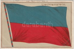 T2/T3 Liechtenstein / National Flag Of Liechtenstein. HGZ & Co. No. 11671. Emb. Litho (EK) - Sin Clasificación