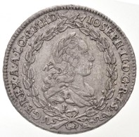 1774B/SK-PD 20kr Ag 'II. József' (6,4g) T:2 / 
Hungary 1774B/SK-PD 20 Kreuzer Ag 'Joseph II' (6,4g)... - Sin Clasificación