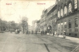 T2/T3 Sopron, Széchenyi Tér Villamossínekkel, Fleischer József üzlete (EK) - Sin Clasificación