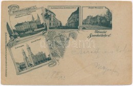 * T4 1898 Szombathely, Steinamanger; Zsidó Templom, Zsinagóga, Árvaház, Széll... - Sin Clasificación