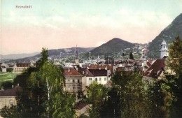 T2/T3 Brassó, Kronstadt, Brasov; Látkép. H. Zeidner / Panorama View (EK) - Non Classés