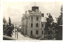 T2 1941 Csíkszereda, Mercurea Ciuc; Törvényszék Télen / Court At Winter, Photo - Non Classés