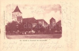 T2 Keresztényfalva, Neustadt-Burzenland Bei Kronstadt, Cristian; Evangélikus Templom. Jos. Drotleff /... - Sin Clasificación