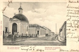 T2 Lugos, Lugoj; Szent István Kápolna, Josef Kugler üzlete / Kapelle / Chapel And Shop - Sin Clasificación