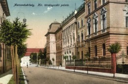 ** T2 Marosvásárhely, Targu Mures; Kir. Törvényszéki Palota, Utcakép /... - Sin Clasificación