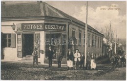 ** T1 Piski, Simeria; Arany Utca Sarok, Zeidner Gusztáv üzlete. Adler Fényirda Lupény /... - Sin Clasificación