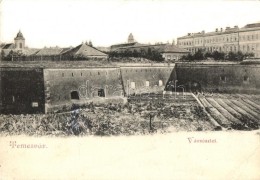 * T2/T3 Temesvár, Timisoara; Vár Részlet / Castle (fa) - Sin Clasificación