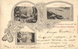 T2/T3 1899 Kovácspatak, Esztergom, Kovacov; Ámor Forrás, Kilátás A GlariettrÅ‘l,... - Sin Clasificación