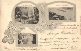 T2/T3 1899 Kovácspatak, Esztergom, Kovacov; Ámor Forrás, Kilátás A GlariettrÅ‘l,... - Unclassified