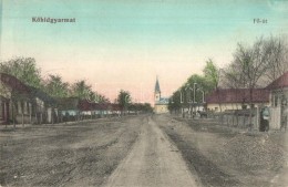 T2 KÅ‘hídgyarmat, Kamenné Darmoty; FÅ‘ út Templommal / Main Street With Church - Sin Clasificación