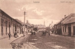 T2 Losonc, Lucenec; Kossuth Lajos Utca. Kármán Zsigmond Kiadása / Street View - Unclassified