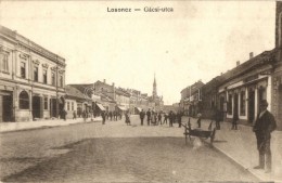 * T2 Losonc, Lucenec; Gácsi Utca / Street With Shops - Non Classés