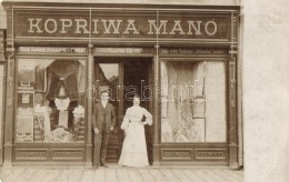 * T2/T3 ~1900 Pozsony, Pressburg, Bratislava; Kopriwa (Kopriva) Manó Valódi Rumburgi és... - Sin Clasificación