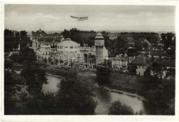 ** T2 Pöstyén, Piestany; Látkép RepülÅ‘géppel, Víztorony / Panorama... - Non Classés