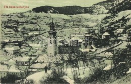 * T1/T2 Selmecbánya, Schemnitz, Banska Stiavnica; Látkép Télen. Joerges / Panorama View... - Non Classés