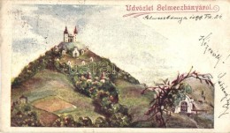 T2/T3 1899 Selmecbánya, Schemnitz, Banska Stiavnica; Kálvária. Kis Alakú... - Unclassified