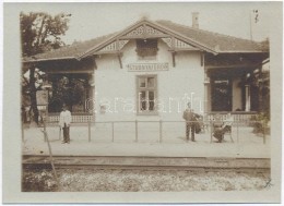 * 1907 StubnyafürdÅ‘, Stubnianske Teplice; Vasútállomás / Railway Station, Photo - Sin Clasificación