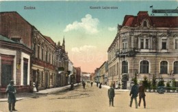 ** T2 Zsolna, Zilina; Kossuth Lajos Utca, Rémi Szálloda / Street View With Hotel - Non Classés