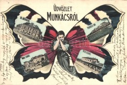 T2 Munkács, Mukacheve, Mukacseve; Járásbíróság, Vár,... - Unclassified