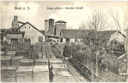 ** T1/T2 Bród, Brod Na Savi, Slavonski Brod; Parna Pilana I Tvornica Buradi / Steam Sawmill And Factory... - Sin Clasificación