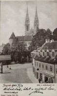 T2 Zagreb, Ulaz U Nadbiskupski Vrt. / The Entrance To The Archbishop's Garden, Shop Of Cavro Steinhardt. Rosner I... - Unclassified