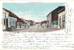 * T2/T3 Pancsova, Pancevo; József FÅ‘herceg Utca, . Victoria Nyomda Kiadása / Street View (Rb) - Non Classés