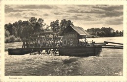 T2/T3 Muraszombat, Muravska Sobota; Vízi Hajómalom / Floating Water Boat Mill / Prekmurski Motiv - Non Classés