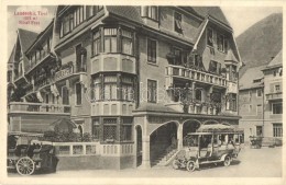 ** T1/T2 Landeck I. Tirol, Hotel Post With Autobuses - Non Classés