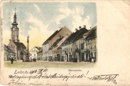 T2/T3 Leibnitz, Marktplatz. Verlag Othmar Götz / Market Square (wet Corner) - Non Classés