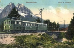 ** T1 Mittenwaldbahn, Partie B. Schmölz. Wilhelm Stempfle / Railway Line With Train - Non Classés