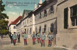 ** T2/T3 Stockerau, K.u.K. Kavallerie Kaserne. Josef Hartl / Military Cavalry Barrack (EK) - Non Classés