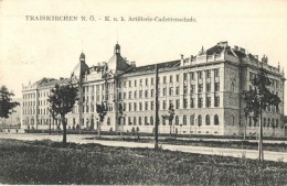 T2 Traiskirchen, K.u.k. Artillerie-Cadettenschule. Verlag Josef Petermann / Military Artillery School - Sin Clasificación