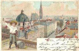 * T4 Vienna, Wien; Leonhardi's Tinten. Verlag Von Aug. Leonhardi.Lith. U. Druck Von Kutzner & Berger, Litho (r) - Non Classés