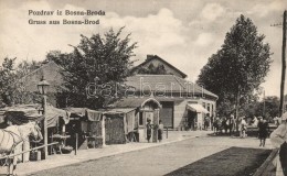 * T2/T3 Bosanski Brod, Bosna-Brod; Asif H. Sejdic's Carigradski Bazar. Music Mehmed / Street View With Shop (EK) - Non Classés