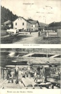 T2 Hrubá Voda, Grosswasser; Draber Mühle, Wohnung Und Lagerplatz, Brettsägewerke / Saw Mill... - Non Classés