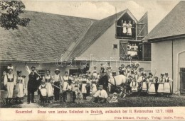 T2 Králíky, Grulich; Bauernhof, Gruss Vom Landw. Volksfest Anlässlich Der II. Rinderschau 1908 /... - Non Classés